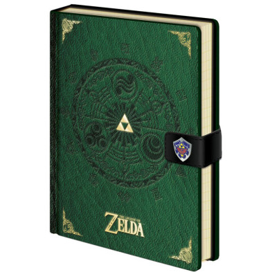 Cuaderno A5 premium Triforce The Legend of Zelda